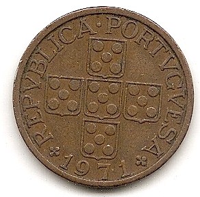 Portugal 50 Centavos 1971 #293   