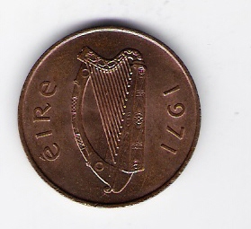  Irland 2 Pingin Bro 1971  Schön Nr.25   