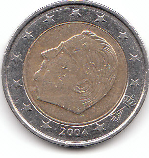  2 Euro Belgien 2004 (A800)  b.   