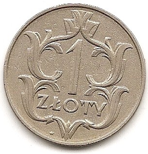  Polen 1 Zloty 1929  #336   