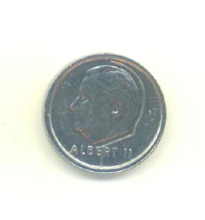  1 Franc Belgien 1995   