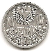  Österreich 10 Groschen 1987 #332   