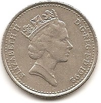  Großbritannien 10 Pence 1992 #333   