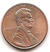  USA 1 Cent 1999  #1   
