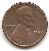  USA 1 Cent 1982 #1   