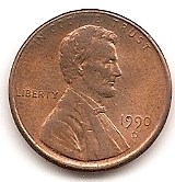  USA 1 Cent 1990 D #2   