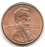  USA 1 Cent 1993 #3   