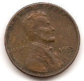  USA 1 Cent 1955 #4   
