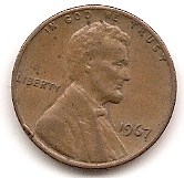  USA 1 Cent 1967 #4   