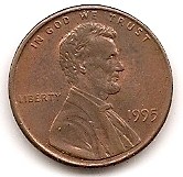  USA 1 Cent 1995 #4   