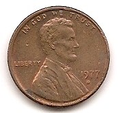  USA 1 Cent 1977 D #51   