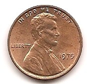  USA 1 Cent 1975 #52   
