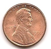  USA 1 Cent 1990 #57   