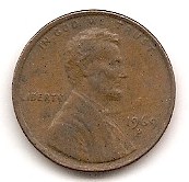  USA 1 Cent 1969 D #62   