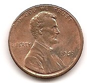  USA 1 Cent 1989 #62   