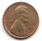  USA 1 Cent 1972 #62   