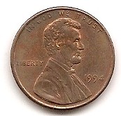  USA 1 Cent 1994 #64   