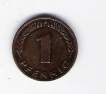 Deutschland Bank Deutscher Länder 1 Pfennig J.376 1949 F 