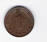 Deutschland  1 Pfennig 1950 G 