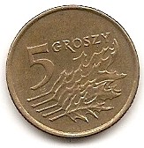  Polen 5 Groscy 1991 #364   