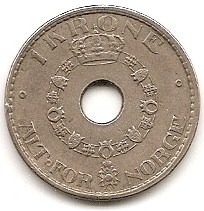  Norwegen 1 Krone 1950 #394   