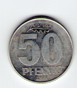  50 Pfennig DDR 1972 A (g1151)   
