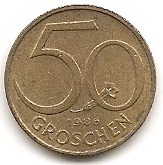  Österreich 50 Groschen 1986 #351   