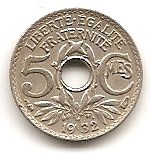  Frankreich 5 Centimes 1932 #409   