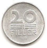  Ungarn 20 Filler 1966 #411   