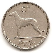  Irland 6 Pence 1947 #413   