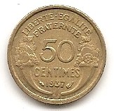  Frankreich 50 Centimes 1937 #429   