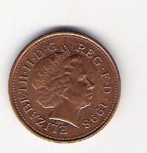  Grossbritannien 1 Penny St,K galvanisiert  1998  Schön Nr.479   