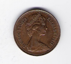  Grossbritannien 1 New Penny Bro 1979  Schön Nr.402   