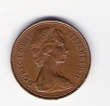  Grossbritannien 1 New Penny Bro 1983  Schön Nr.417   