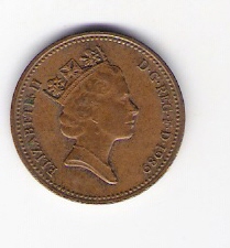  Grossbritannien 1 New Penny Bro 1989  Schön Nr.425   