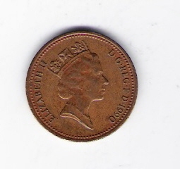  Grossbritannien 1 New Penny Bro 1990  Schön Nr.425   