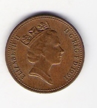  Grossbritannien 1 New Penny Bro 1991  Schön Nr.425   