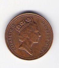  Grossbritannien 1  Penny St,K galvanisiert 1995  Schön Nr.425a   