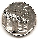  Kuba 5 Centavo 1996 #440   